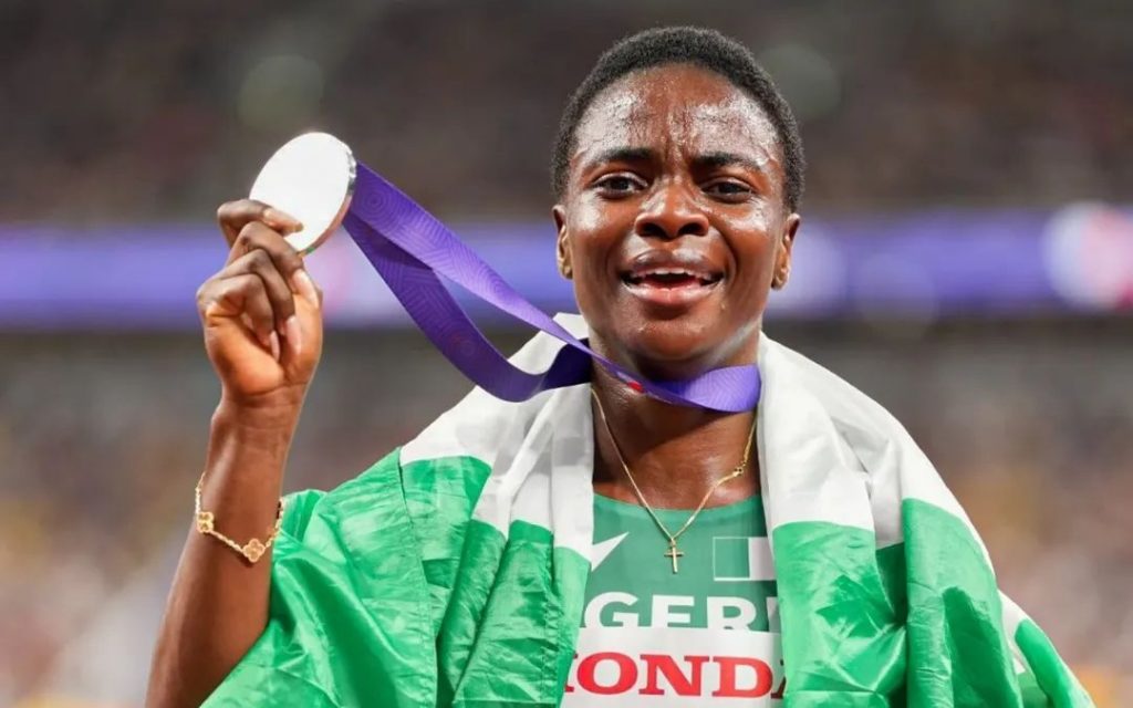 How Tobi Amusan turned ache into podium glory with World Championships silver