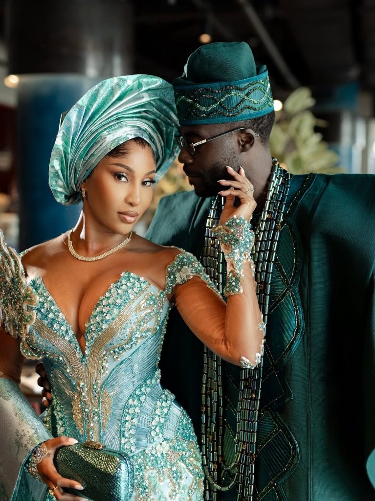 Taye9ja and Toni Tone Simply Blew Us Away with These Three Conventional Marriage ceremony Seems to be