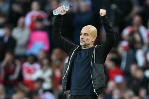 ‘I don’t prefer it’ – Guardiola on deploying defensive strategy in Arsenal draw