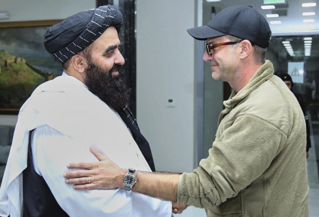 Taliban says they mentioned normalizing relations with U.S. envoys