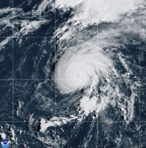 Gabrielle quickly intensifies right into a Class 3 hurricane within the Atlantic, is staying away from land