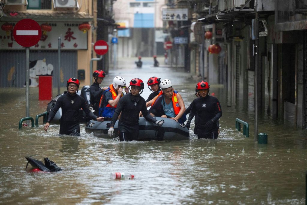 Storm Ragasa batters Hong Kong and south China after killing dozens in Taiwan and the Philippines