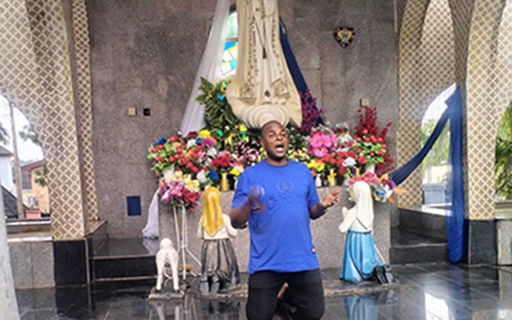 Dealer drags ex-apprentice to Catholic grotto over settlement dispute