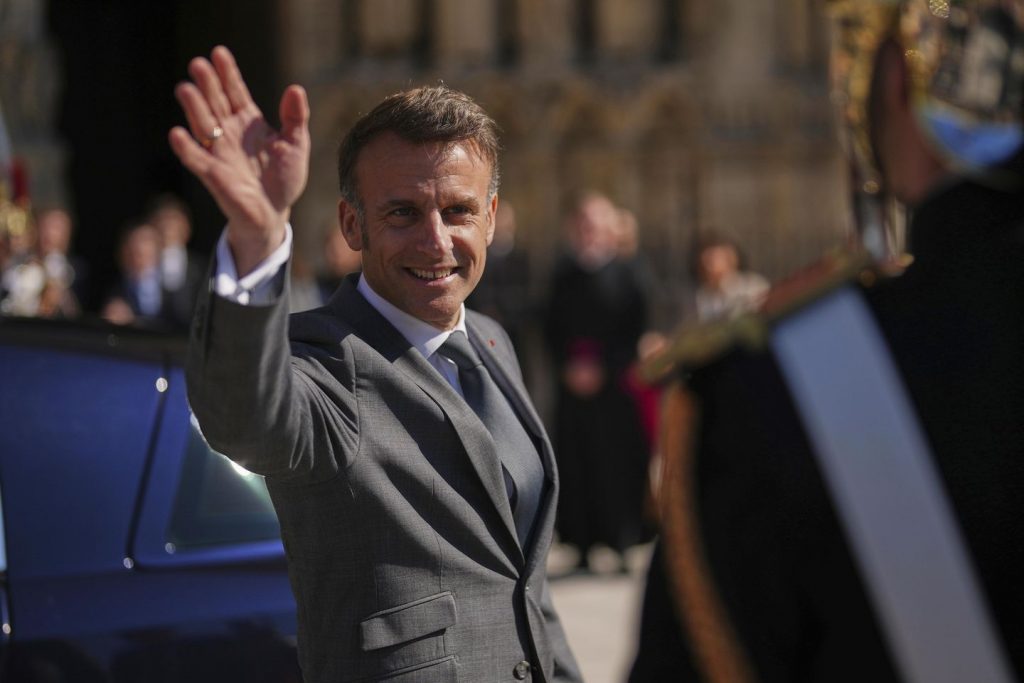 Macron hopes his recognition of a Palestinian state shall be a landmark contribution to Mideast peace