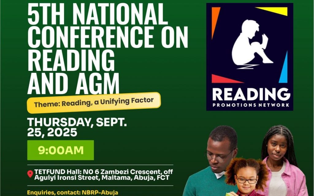 NBRP units to carry its fifth Nationwide studying convention in Abuja