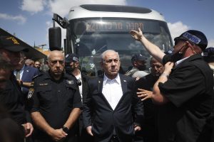 Manhunt underway for accomplices to capturing at Israeli bus cease that killed 6, injured 12