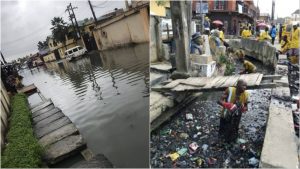 Lagos govt appeals for calm as heavy floods submerge streets