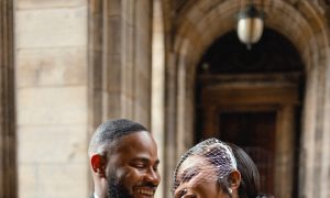 Regina & Victor Mentioned Perpetually in Type With Their Intimate Civil Wedding ceremony