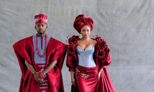 Temi Otedola & Mr Eazi’s Conventional Wedding ceremony Appears Are a Masterpiece of Couture and Tradition