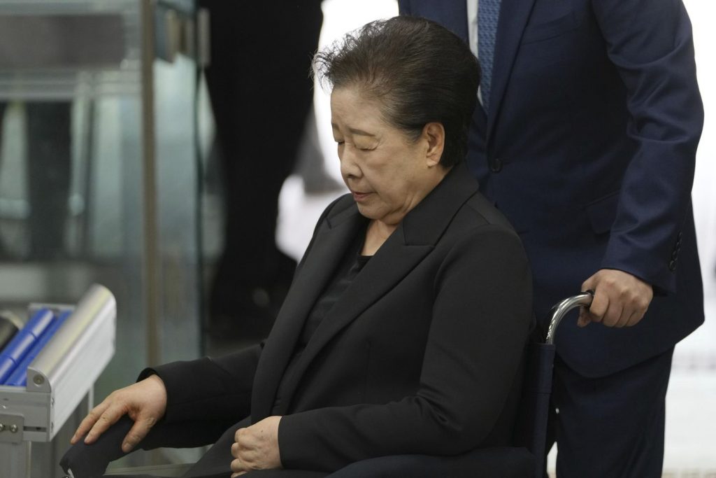 Unification Church chief arrested after questioning in bribery case in South Korea