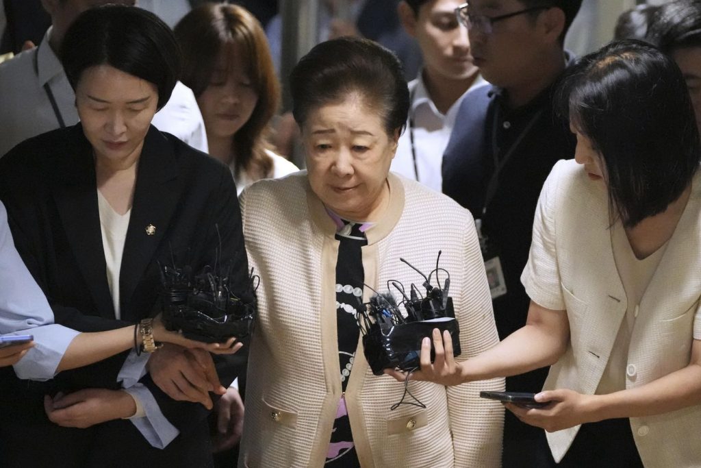 South Korean investigators indict Hak Ja Han Moon, head of Household Federation