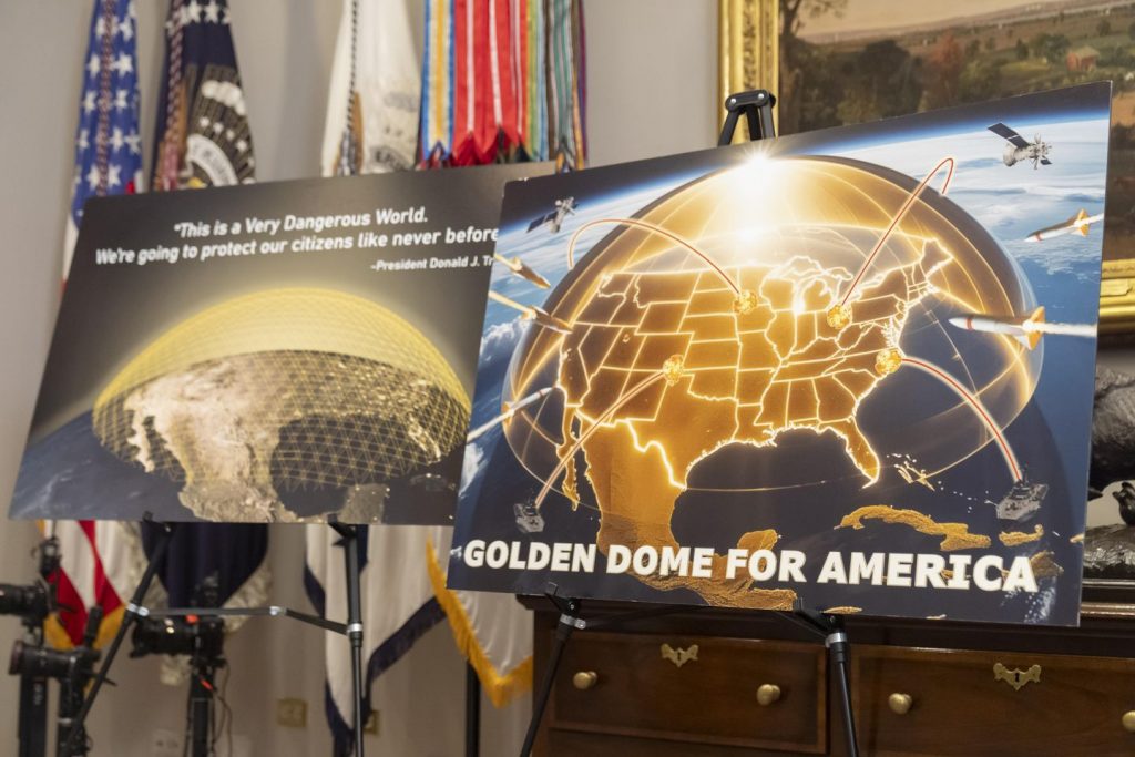 Trump's Golden Dome triggers Putin's fears of U.S. area weapons