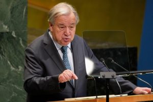 U.N. chief warns world leaders of 'an age of reckless disruption and relentless human struggling'