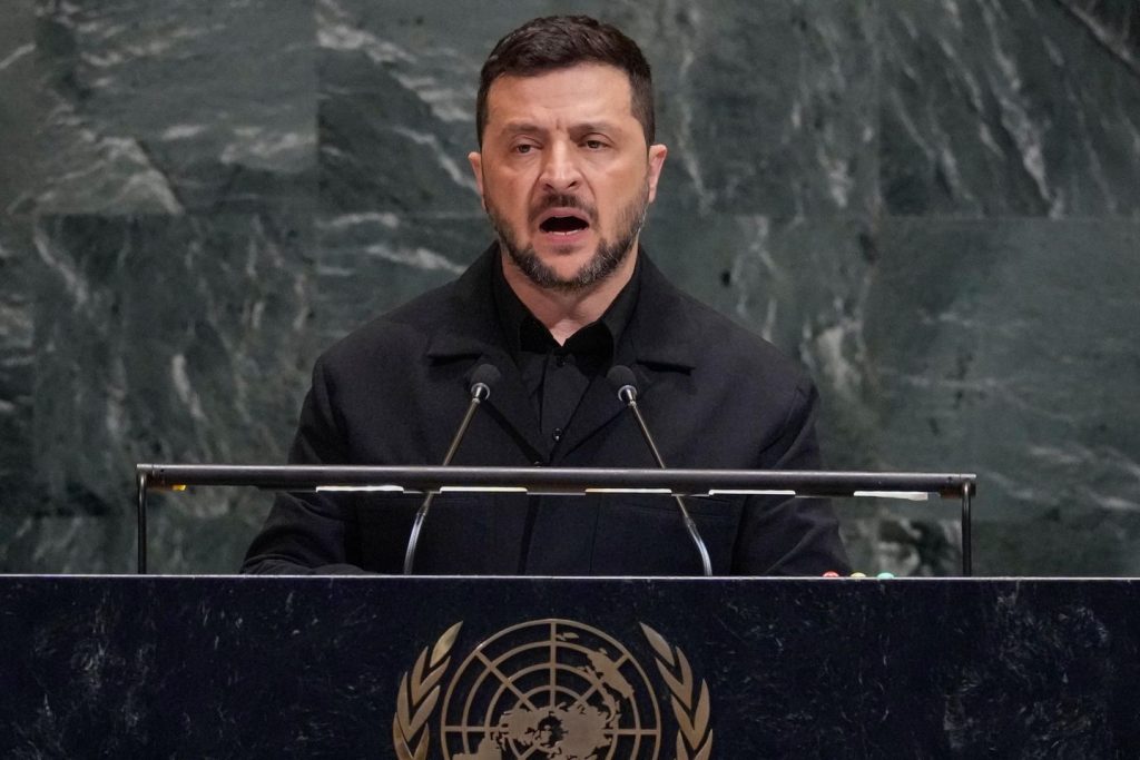 Ukraine's president says the world is in 'essentially the most damaging arms race in historical past'