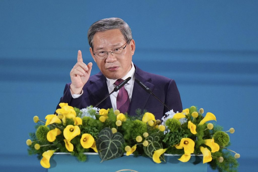 Chinese language premier says U.S. and his nation have to 'work in the identical route'