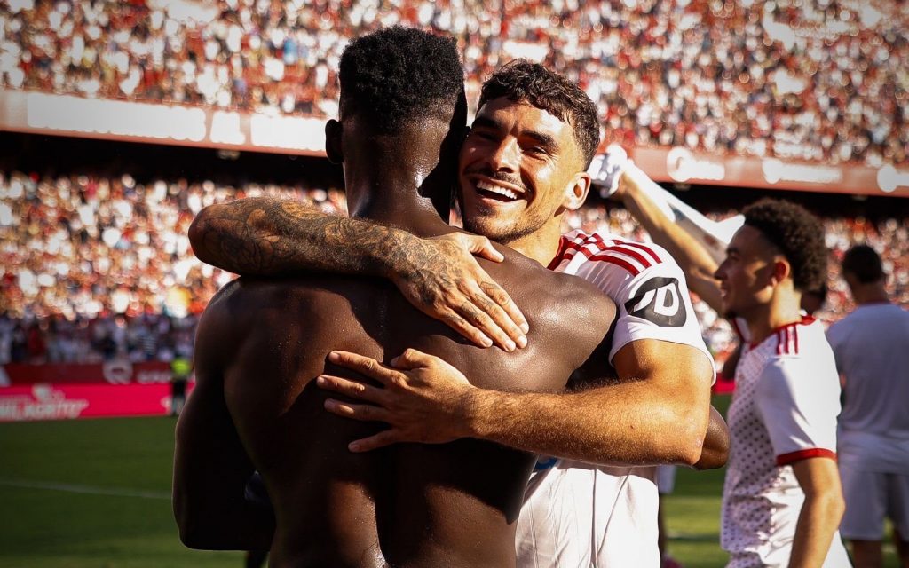 Akor Adams, Chidera Ejuke encourage Sevilla’s beautiful 4–1 demolition of Barcelona