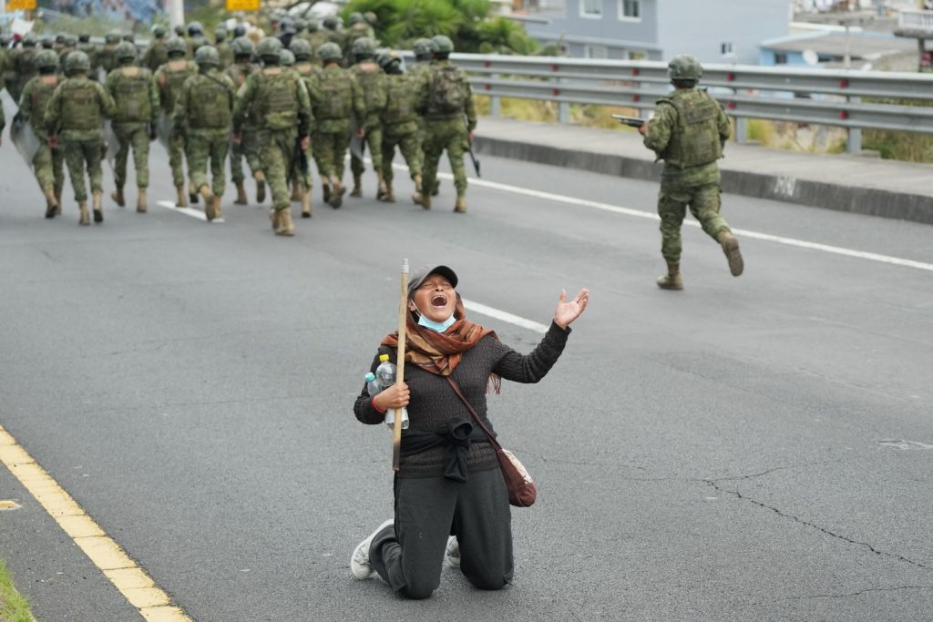Ecuador's Noboa faces escalating protests over rise in diesel prices