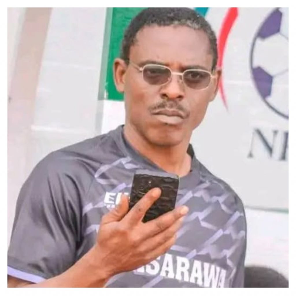 Nasarawa United feeder staff chairman, Andrew Alkali is lifeless