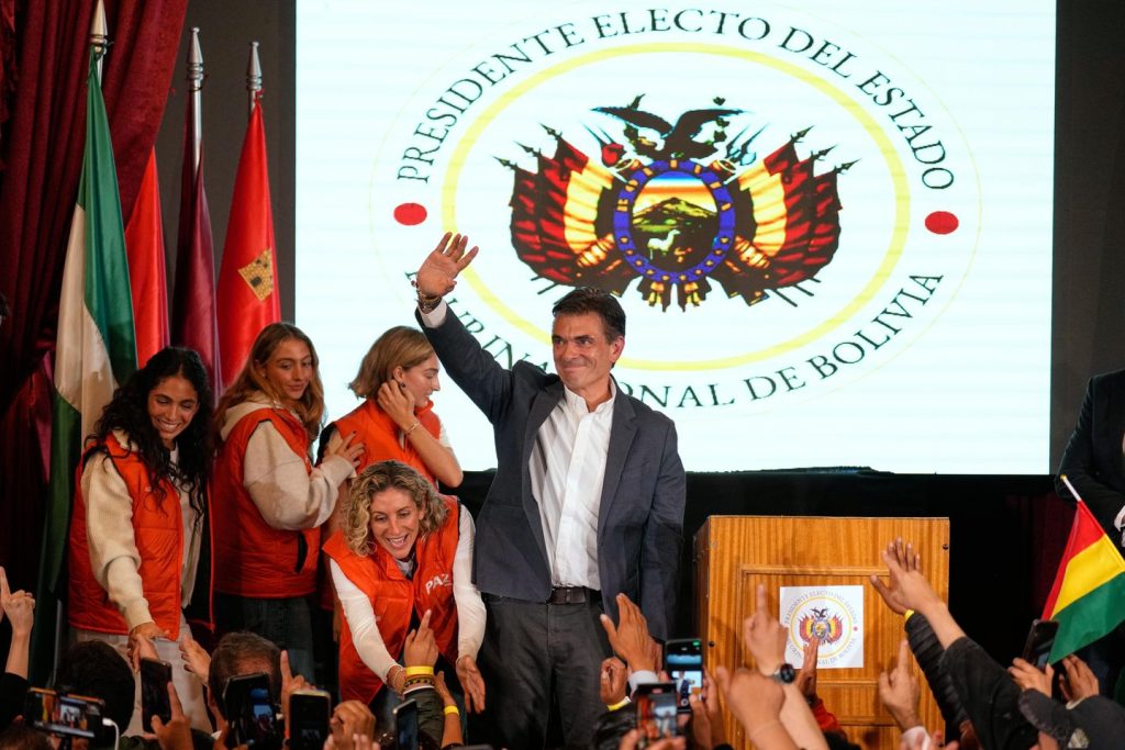 Rodrigo Paz wins runoff, will turn out to be Bolivia's first conservative chief in many years Rodrigo Paz wins runoff, will turn out to be Bolivia's first conservative chief in many years