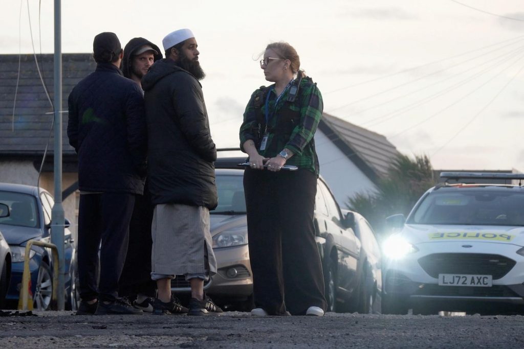 Police examine hate crime after mosque set on fireplace in English coastal city