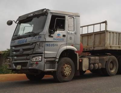 Dangote group denies possession of truck in Akungba-Akoko crash Dangote group denies possession of truck in Akungba-Akoko crash