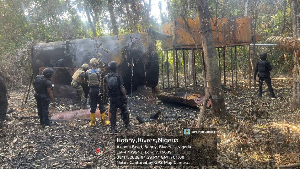 Navy dismantles unlawful refinery, arrests seven in Ondo communities