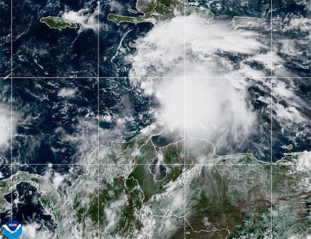 Tropical Storm Melissa types within the Caribbean on a path towards Haiti Tropical Storm Melissa types within the Caribbean on a path towards Haiti