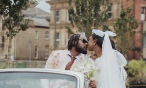 5 Years After Their NYSC Meet-Cute, Religion & Femi Stated ‘I Do’ in a Classic-Themed Civil Wedding ceremony