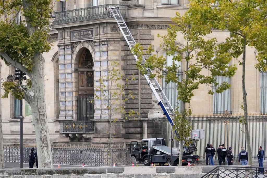 French authorities arrest two suspects in theft of crown jewels from Paris' Louvre museum French authorities arrest two suspects in theft of crown jewels from Paris' Louvre museum