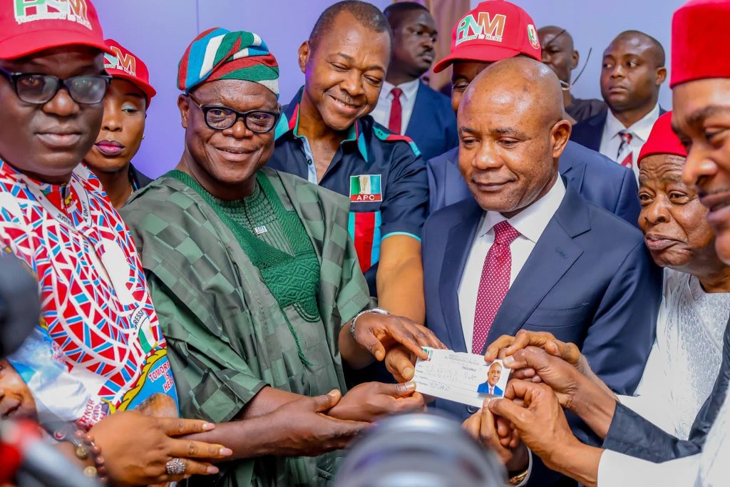 Enugu Governor Peter Mbah, others dump PDP for APC