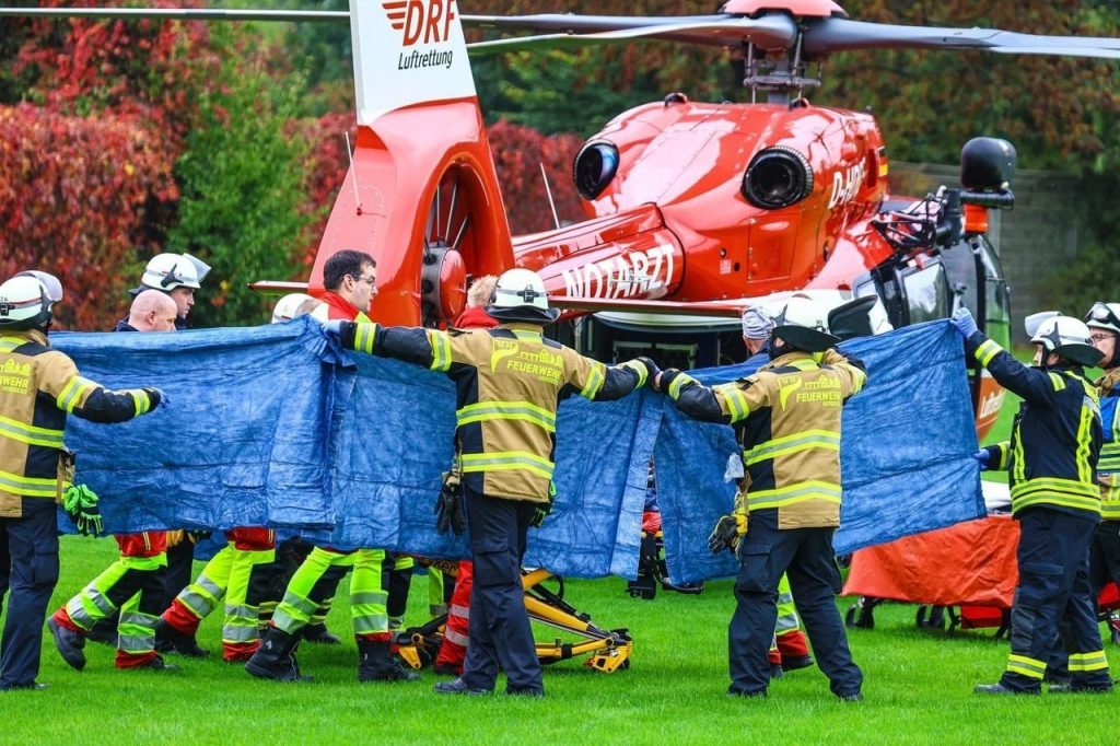 A newly elected mayor in Germany is discovered with critical stab wounds