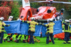 A newly elected mayor in Germany is discovered with critical stab wounds