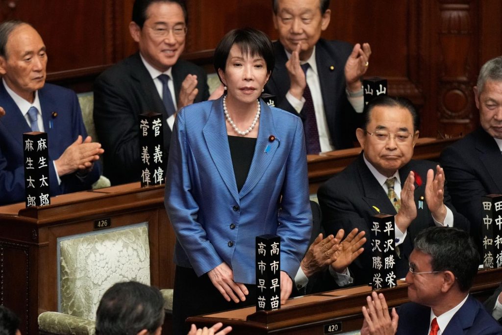 Japan votes in 'Iron Girl' Sanae Takaichi as first feminine prime minister Japan votes in 'Iron Girl' Sanae Takaichi as first feminine prime minister