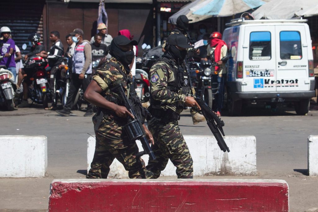 An tried coup is underway in Madagascar, the nation's president says