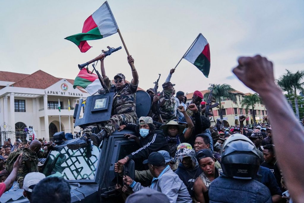 Madagascar president to make a speech after troopers turned in opposition to the federal government in obvious coup