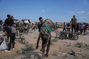 Officers say meals websites run by controversial U.S.-Israeli-backed group in Gaza are being shut down