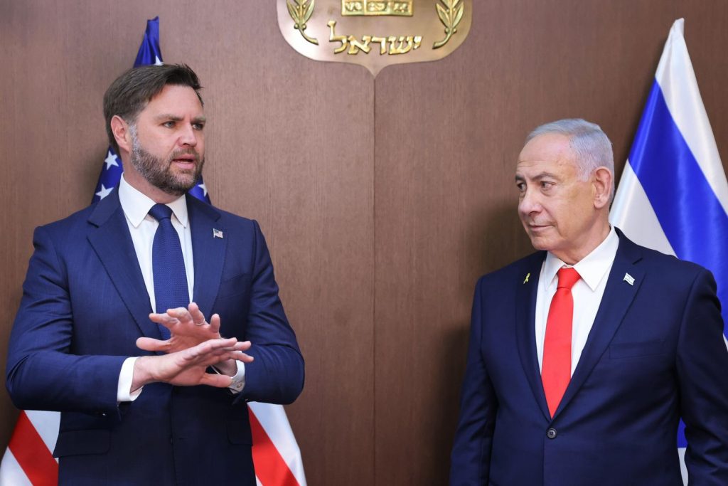 Vance says U.S. not monitoring ceasefire plan as if Israel have been 'a toddler' Vance says U.S. not monitoring ceasefire plan as if Israel have been 'a toddler'