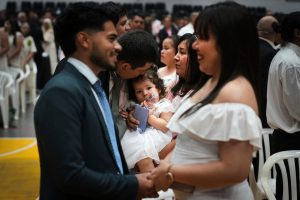 Over 600 {couples} tie the knot in Asuncion, Paraguay's mass civil wedding ceremony