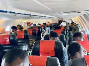 Breaking: Tremendous Eagles land in Uyo after emergency cease in Angola
