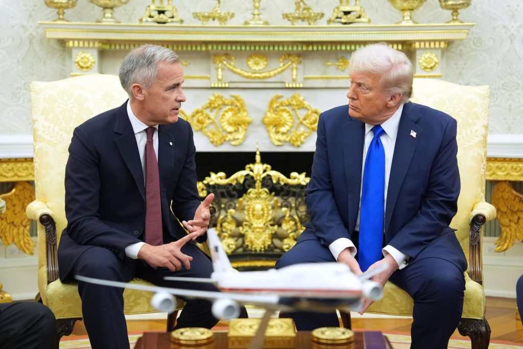 Trump, Carney sit down in pursuit of 'the precise deal' on commerce