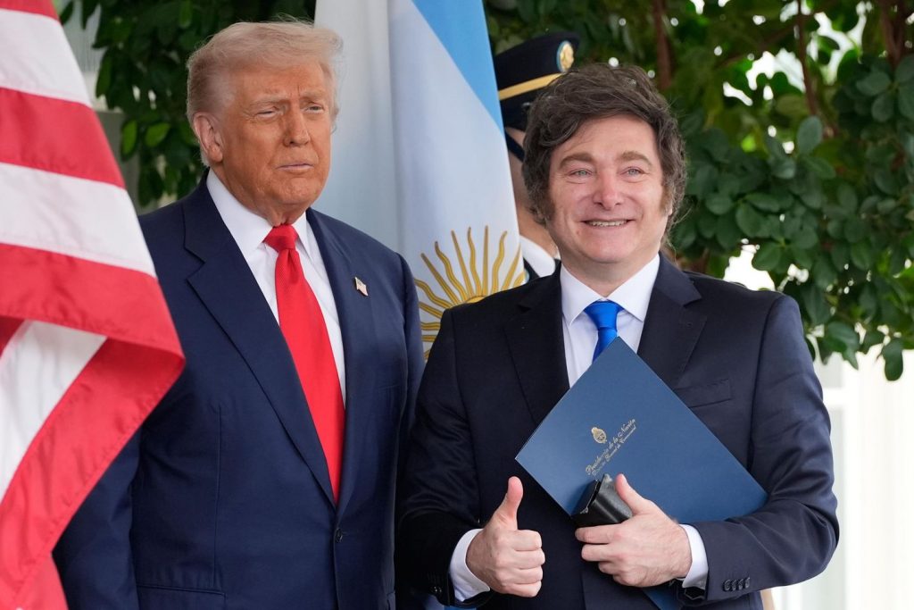 Argentina's Javier Milei arrives at White Home after  billion foreign money swap