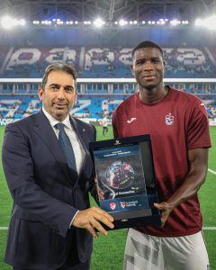 Onuachu scoops Turkish Tremendous Lig Purpose of the Month award