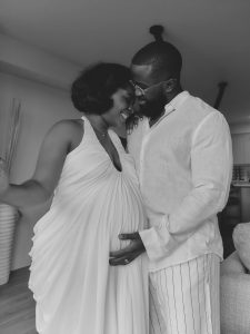 Andrea Iyamah and Eghosa Nehikhare Welcome Thier Child in Model
