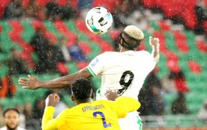 Nigeria’s prime striker closes in on Tremendous Eagles’ aim file