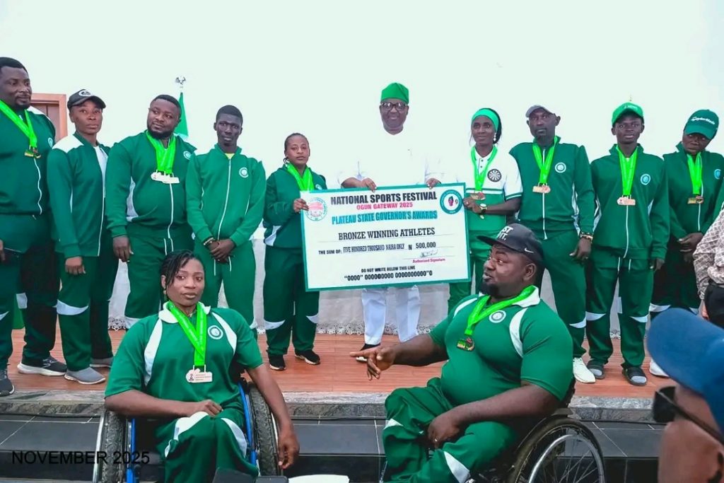 Mutfwang rewards Plateau medalists with money prizes Mutfwang rewards Plateau medalists with money prizes