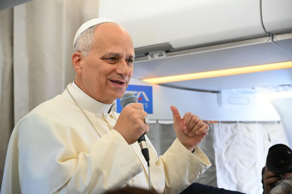 Pope Leo XIV doubles down on insistence for 2-state answer to resolve Israeli-Palestinian battle