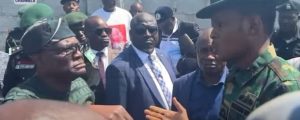 Wike in heated conflict with naval officers over Abuja land