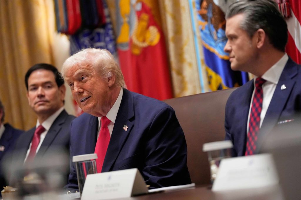 U.S. strikes on alleged drug boats will start to incorporate land areas in South America, Trump says U.S. strikes on alleged drug boats will start to incorporate land areas in South America, Trump says