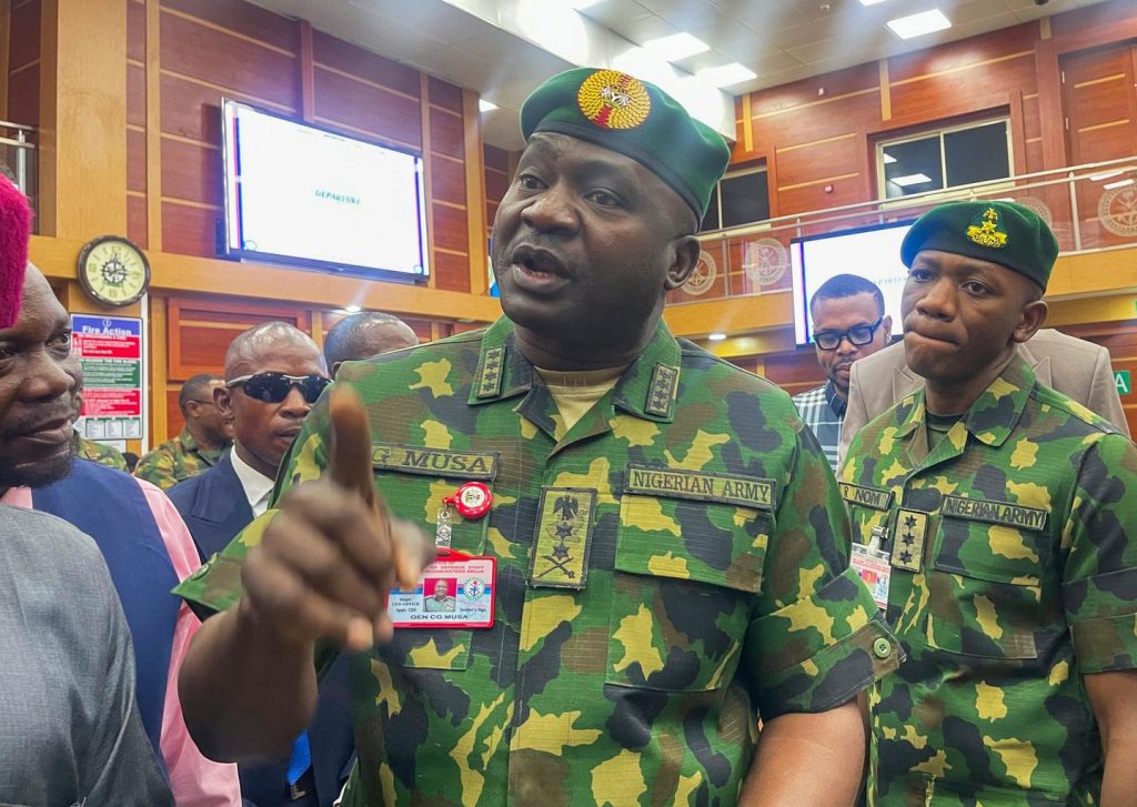 Nigeria's president nominates ex-military chief for protection minister weeks after he was pressured out Nigeria's president nominates ex-military chief for protection minister weeks after he was pressured out